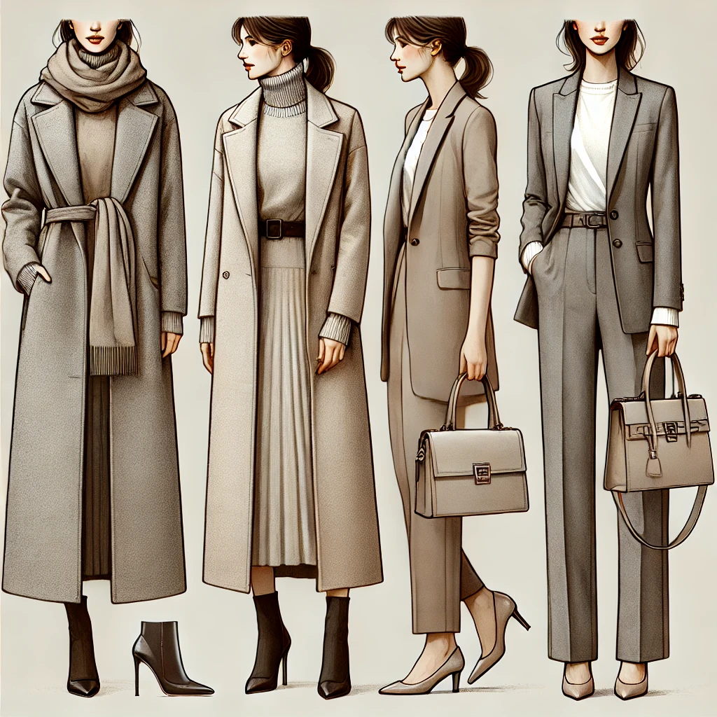 Phối Đồ Công Sở Mùa Đông