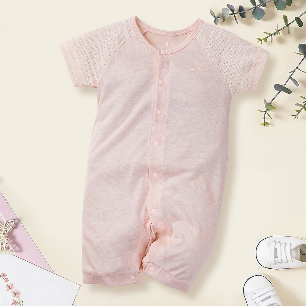 Bodysuit tính năng đùi, vải lưới Animo dành cho bé
