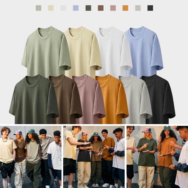 Phối màu quần áo nam - Coolmate