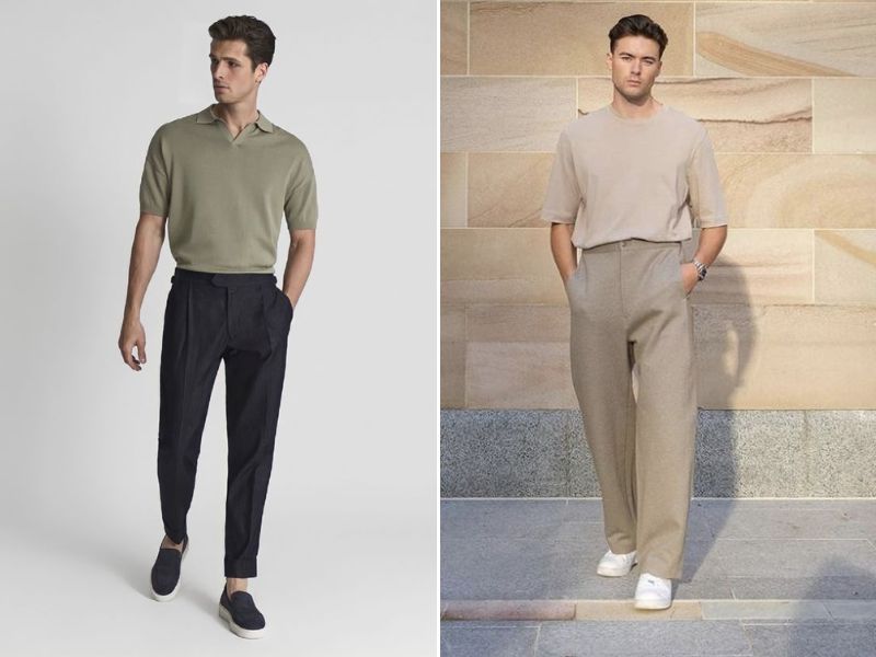 Phối màu quần áo nam - Coolmate