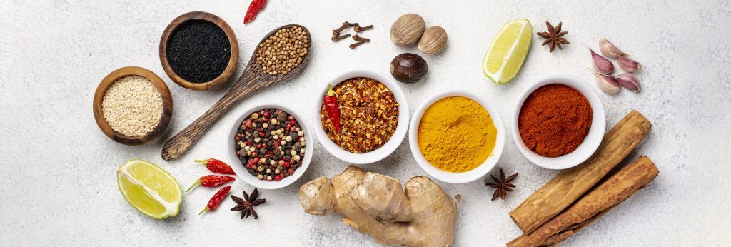 các gia vị tự nhiên hỗ trợ làm giảm rối loạn tiêu hóa
